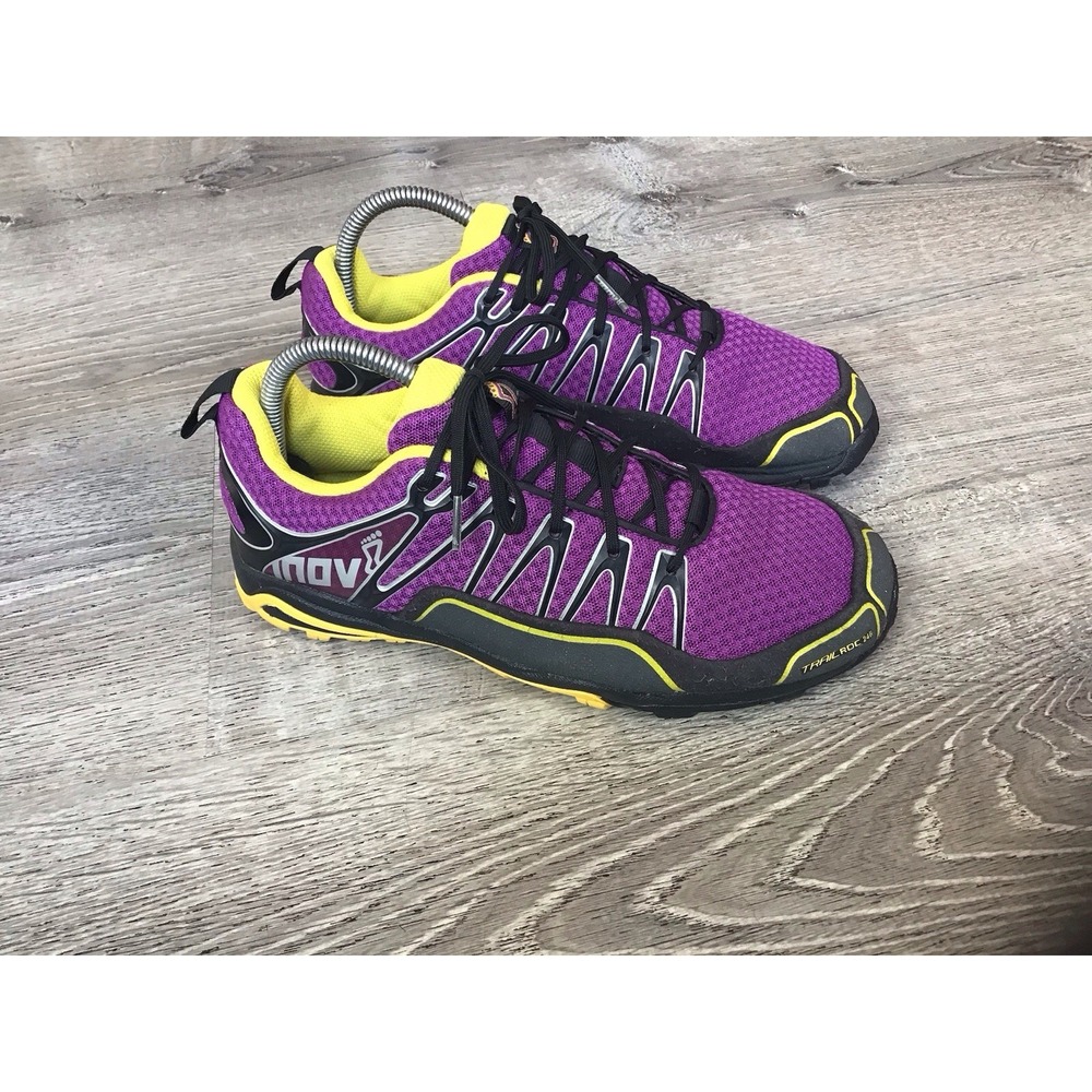Inov-8 Trailroc 246 Mens 8 Womens 9.5 Purple Trail Running Walking Hiking